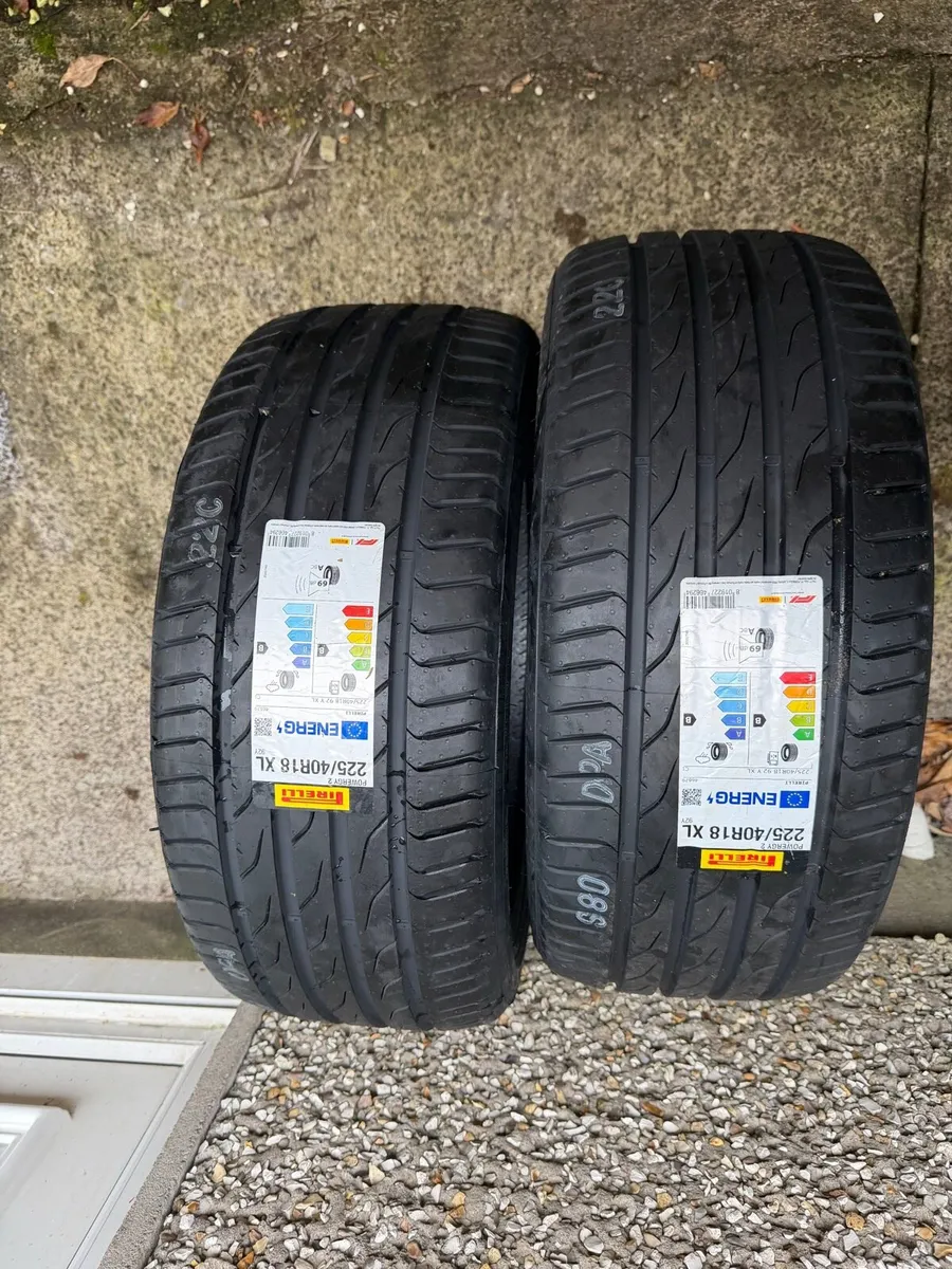 Brand New Pirelli P Zero Tyres 225/40 R18 XL - Image 2