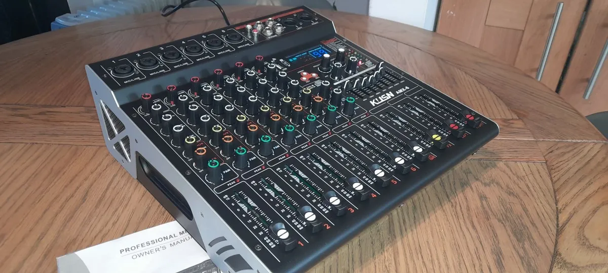 600w 6channel powered pa desk made by dynacord - Image 4