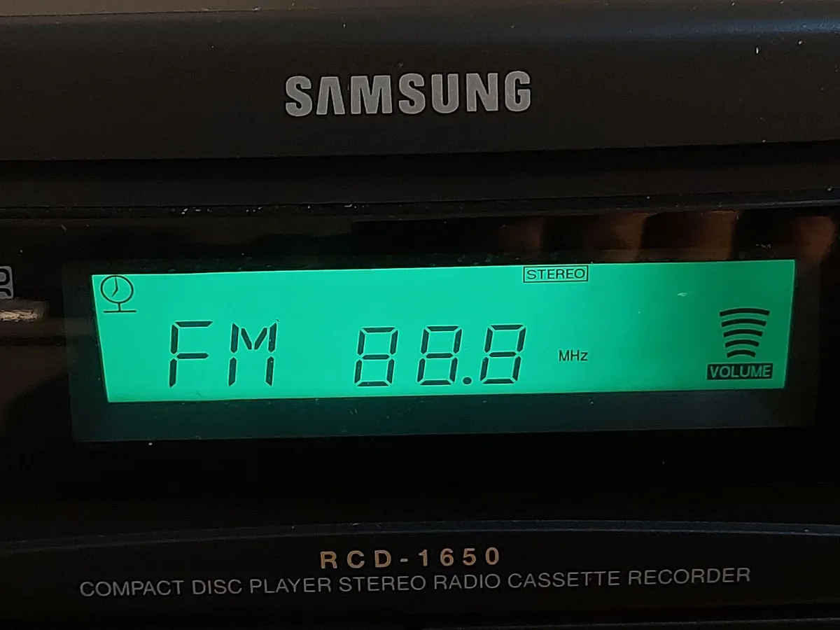 Samsung CD Player Stereo Radio Cassette Recorder, - Image 4