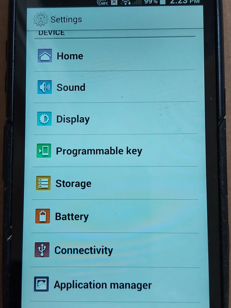 Verizon Kyocera Mobile Phone, 16GB, Model E6782, - Image 4