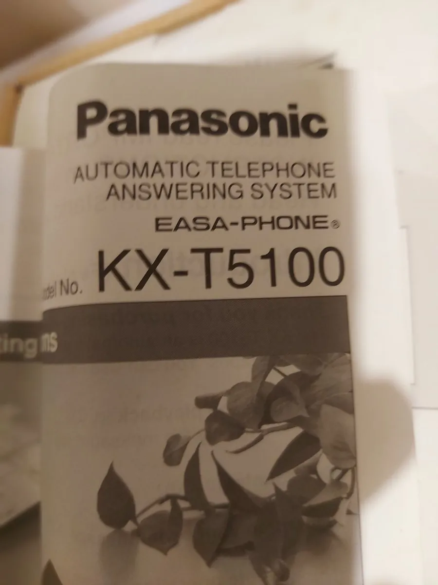 Panasonic EASA-PHONE Model KX-T5100 -no power lead - Image 2
