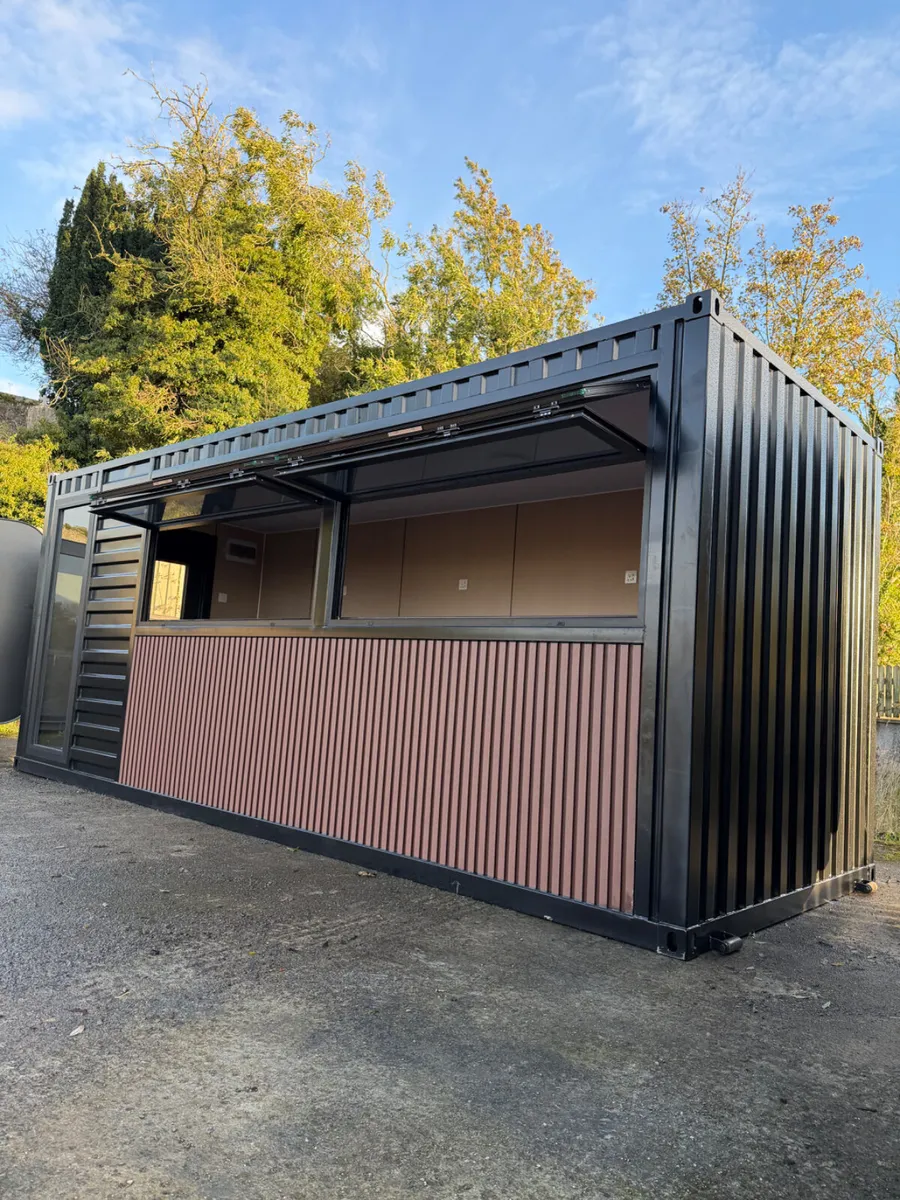 20ft Insulated Office / Shop / Catering Kiosk - Image 3