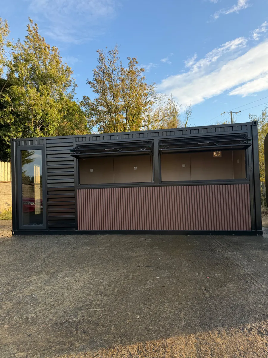 20ft Insulated Office / Shop / Catering Kiosk - Image 2