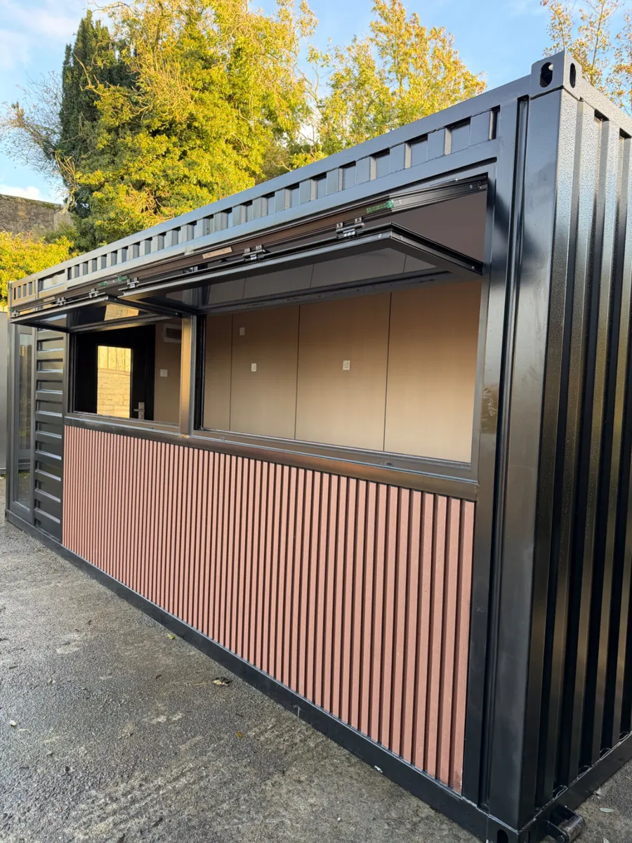 20ft Insulated Office / Shop / Catering Kiosk - Image 1