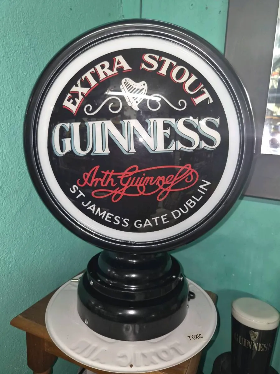 Guinness  light  up globe