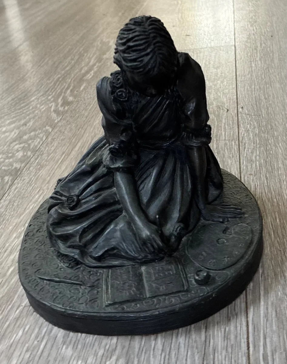 Vintage Genesis Fine Arts "Young Artist" Bronze Sc - Image 1