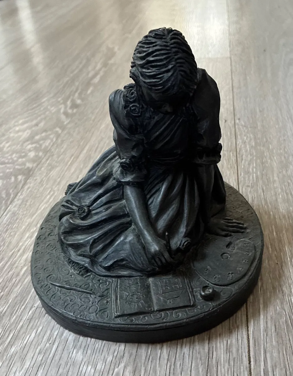 Vintage Genesis Fine Arts "Young Artist" Bronze Sc - Image 3