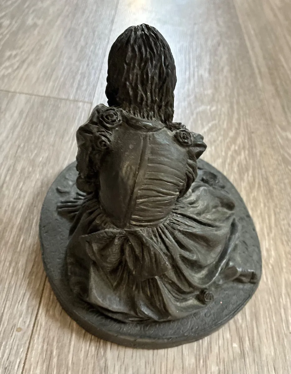 Vintage Genesis Fine Arts "Young Artist" Bronze Sc - Image 4