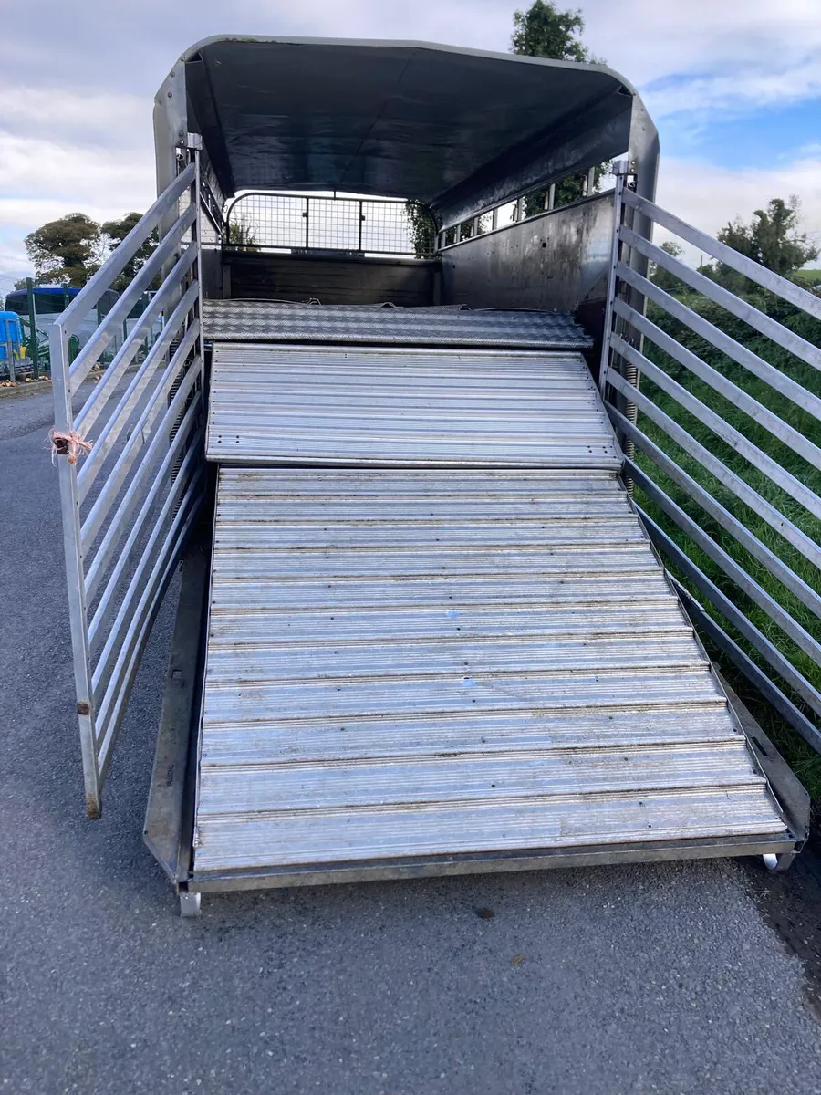 2019 Ifor Williams DP120 14ft Tri Decks Trailer - Image 2