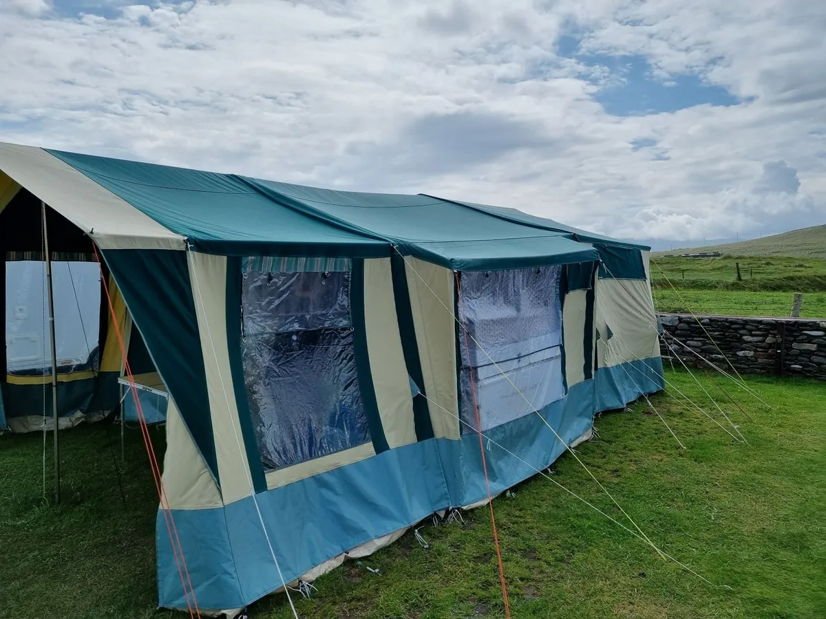 Conway Classic Trailer Tent with 2 Awnings - Image 1