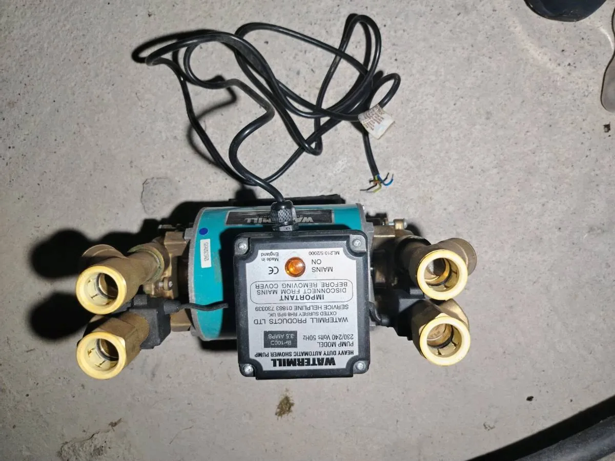 Watermill 3.5 bar positive head pump brass - Image 1