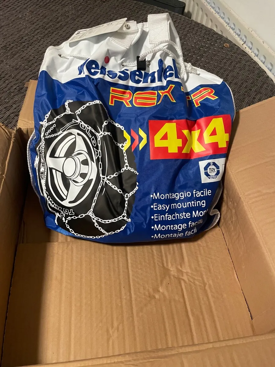 Brand new Weissenfels Rex TR 12A snow chains - Image 1