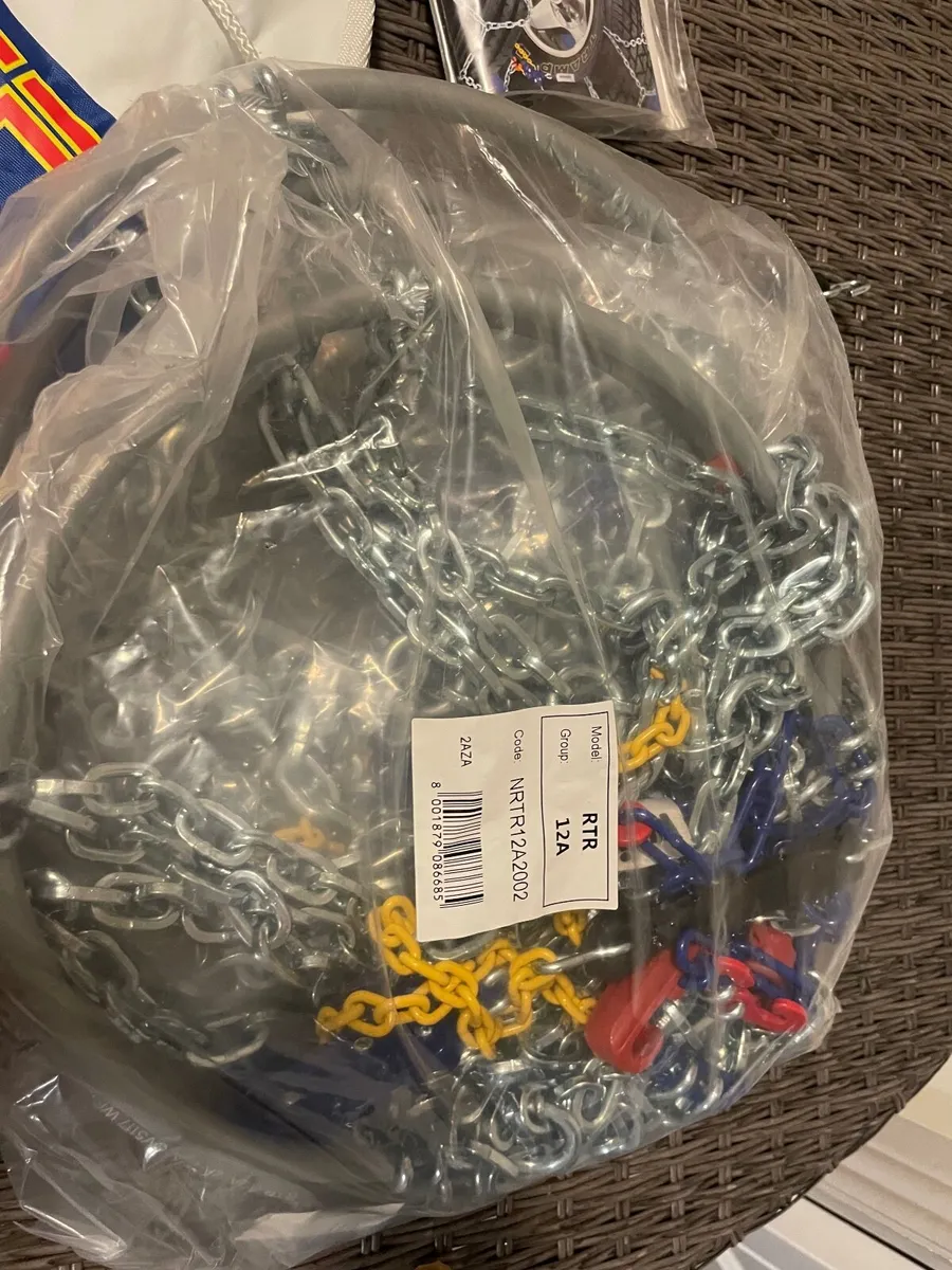 Brand new Weissenfels Rex TR 12A snow chains - Image 2