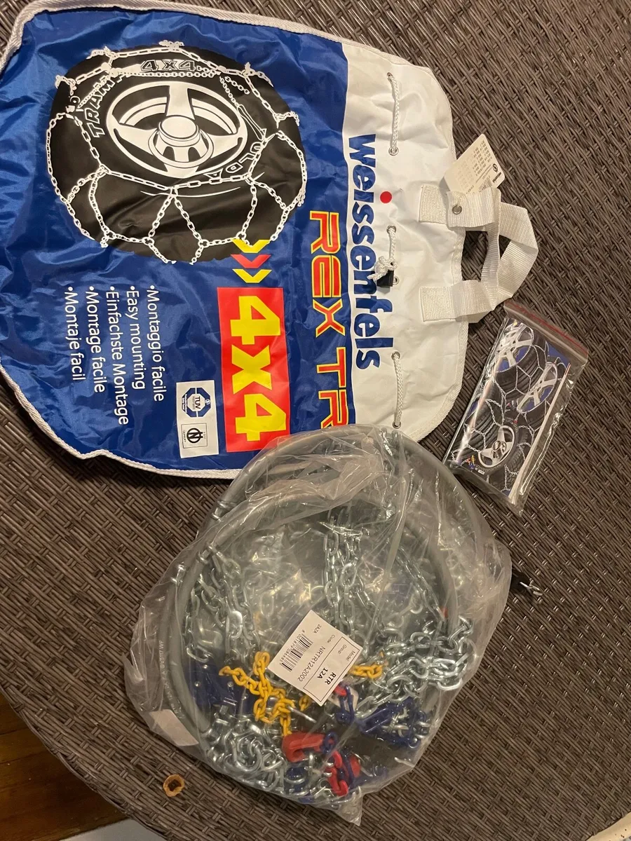 Brand new Weissenfels Rex TR 12A snow chains - Image 3