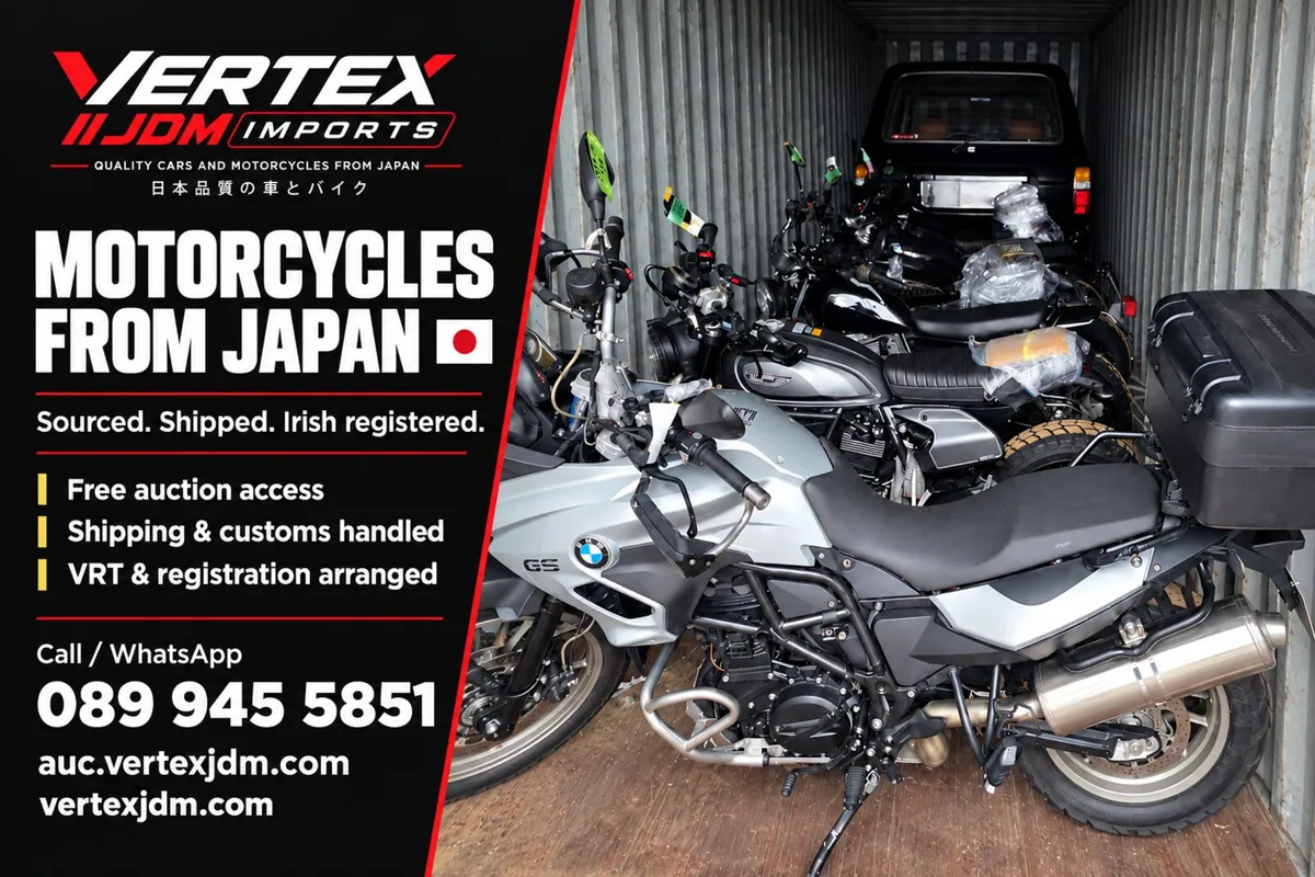 MOTORCYCLES FROM JAPAN | VERTEX IMPORTS