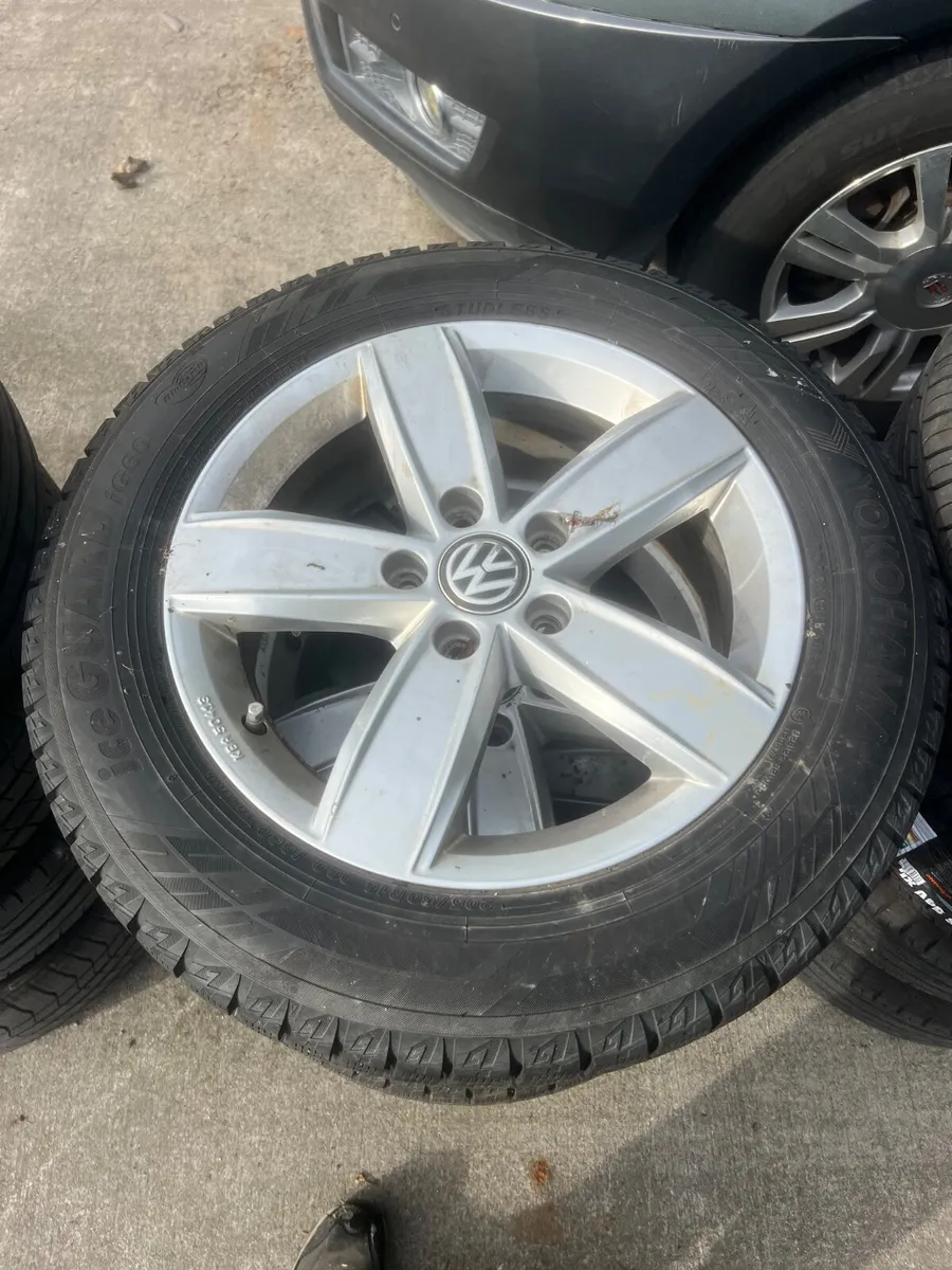 FULL SETS ALLOYS AND TYRES VW AUDI - Image 4