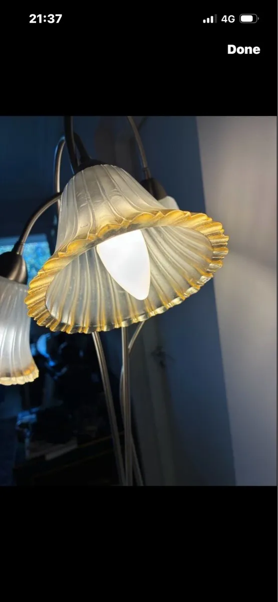 Three Light Floor Lamp - Image 4