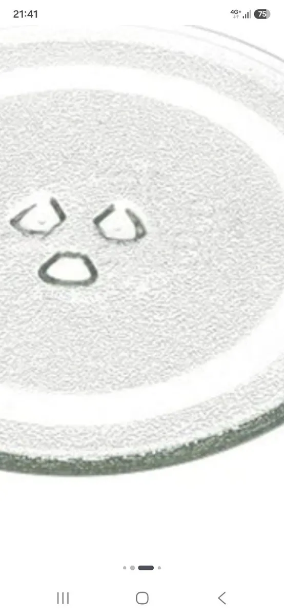 Microwave Glass Replacement Plate 10"