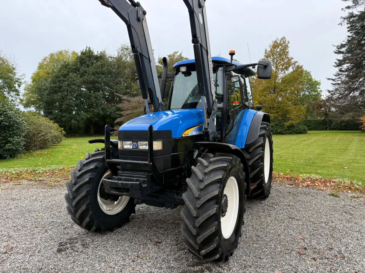 2007 New Holland TM130 P/C Q66 Quicke MINT €39950 - Image 2