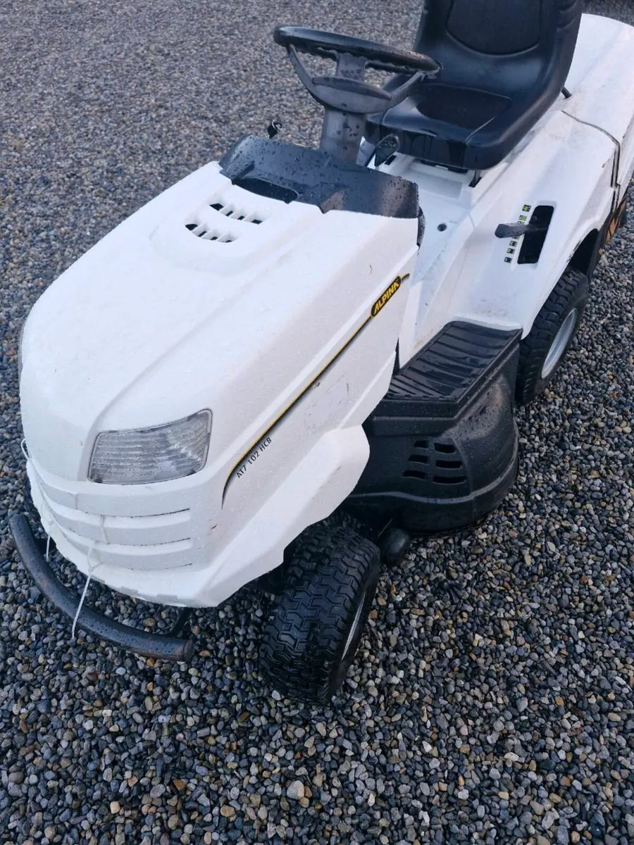 Alpina 2015 ride on mower Delivery available - Image 2