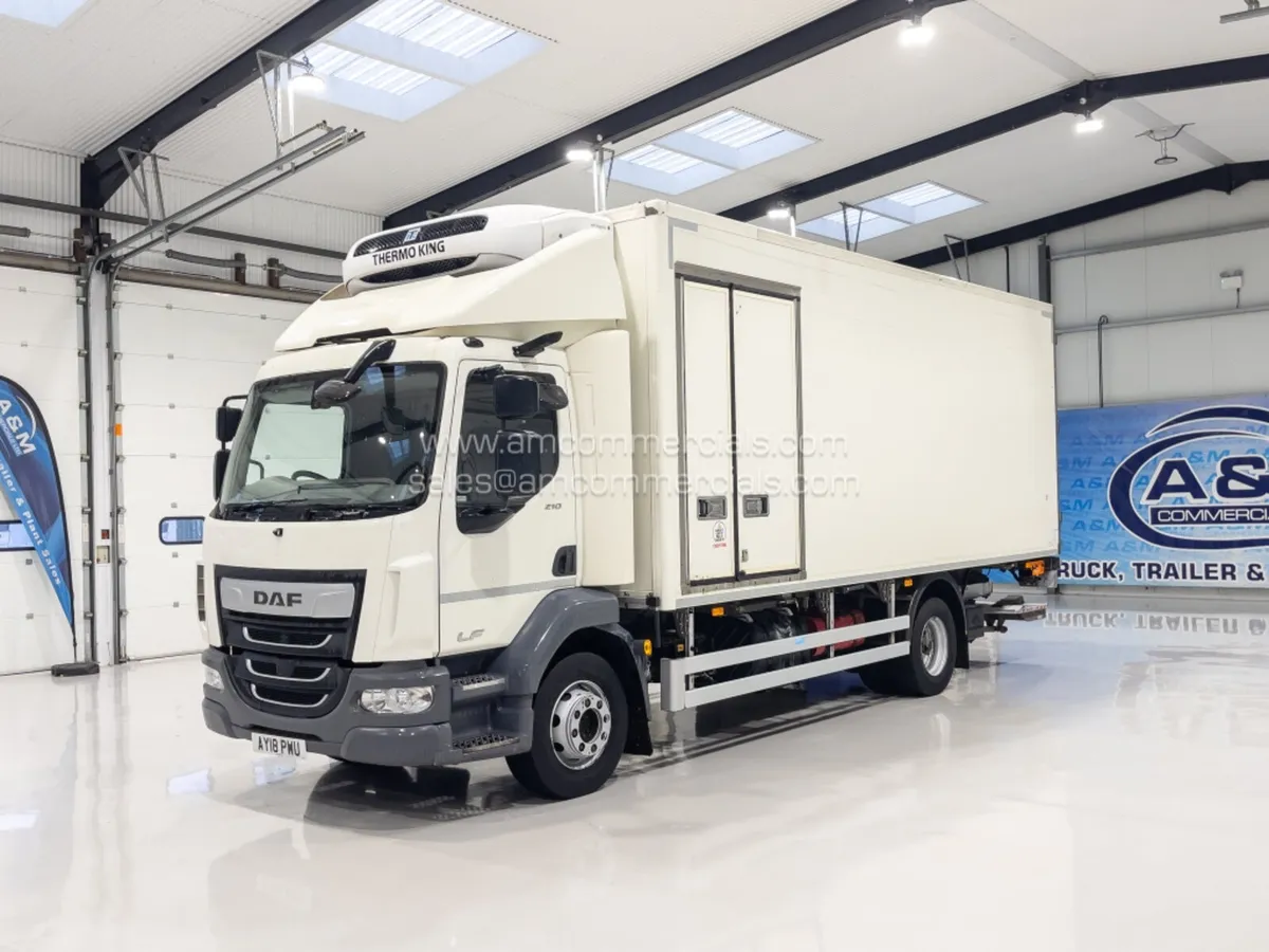 2018 DAF LF 210 MULTI TEMP FRIDGE TRUCK - Image 4