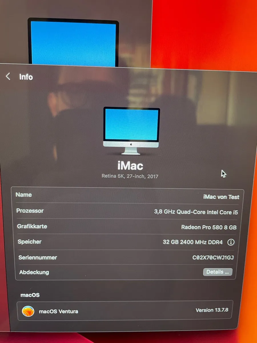 Apple iMac 27-inch Retina 5K (2017) – 32GB RAM - Image 2
