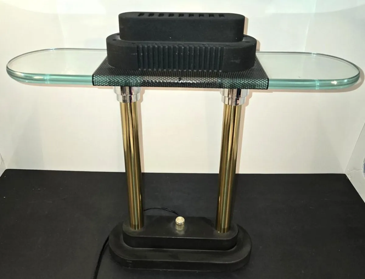Pristine 1980s Postmodern Halogen Desk Lamp - Image 2