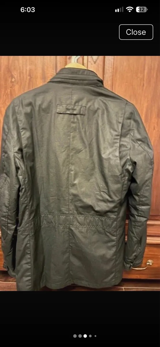 Barbour wax jacket medium sizes - Image 2