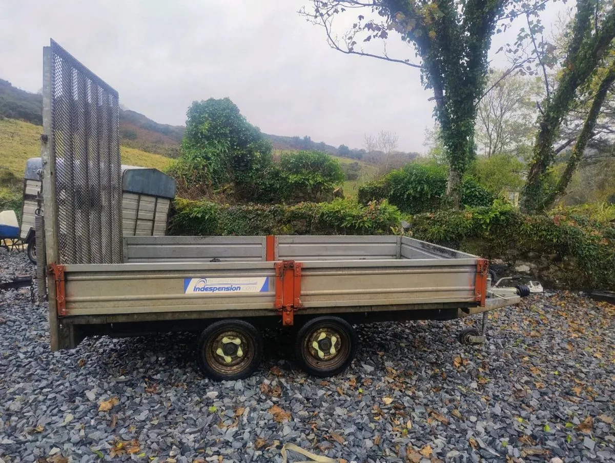 10 x 6 Indespension drop sides, builders trailer. - Image 2