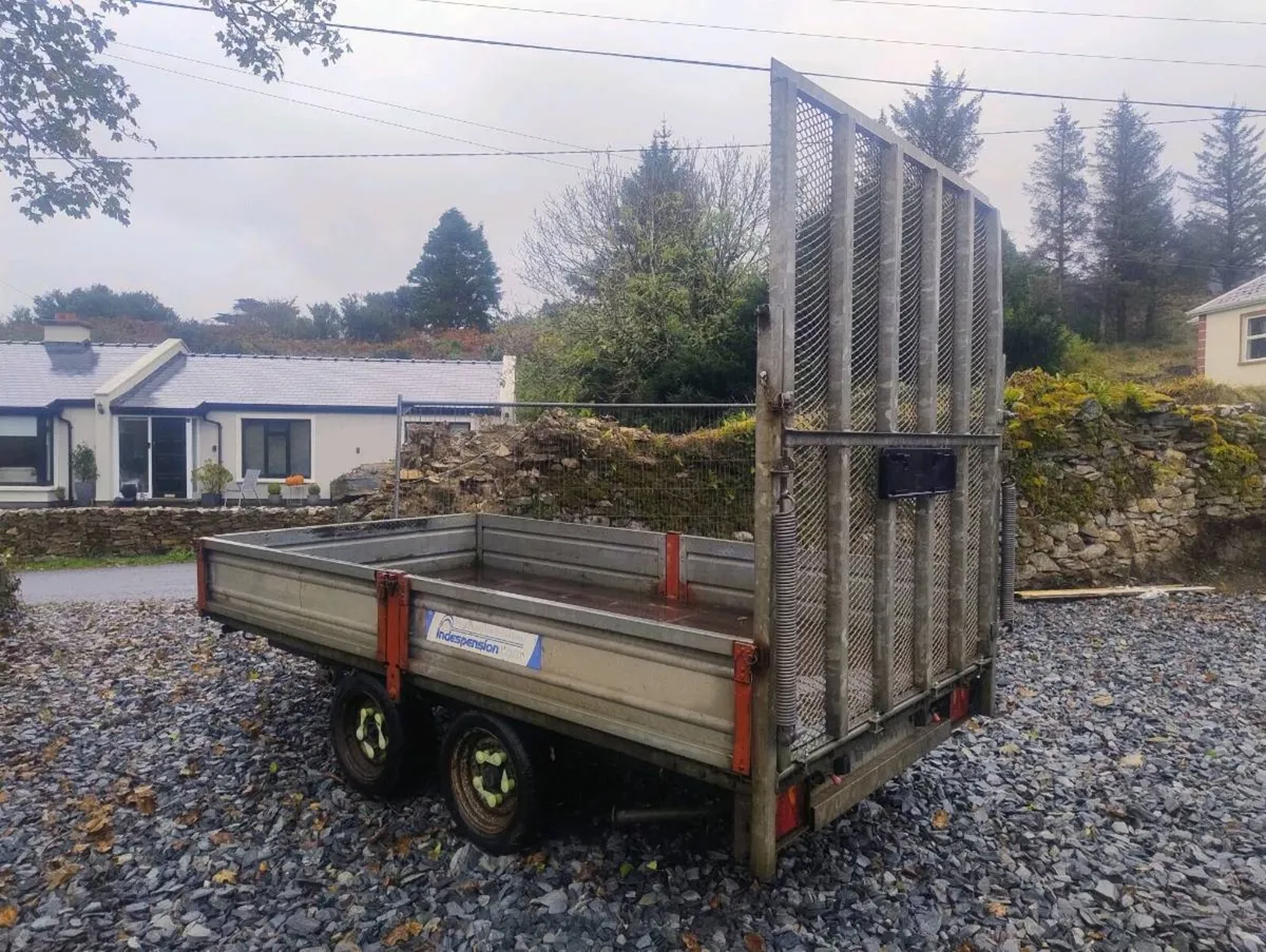 10 x 6 Indespension drop sides, builders trailer. - Image 3