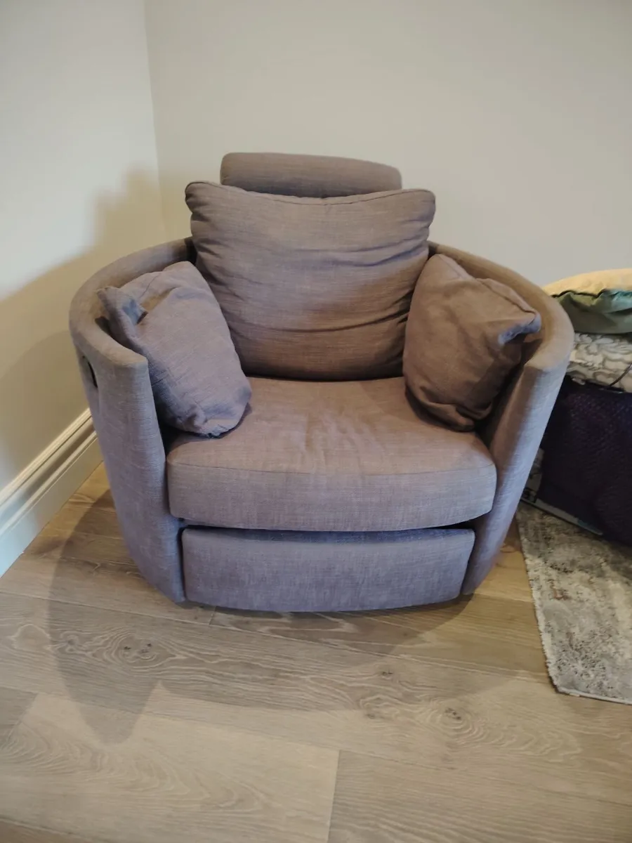 Swivel, rocking and recliner chair - Image 1
