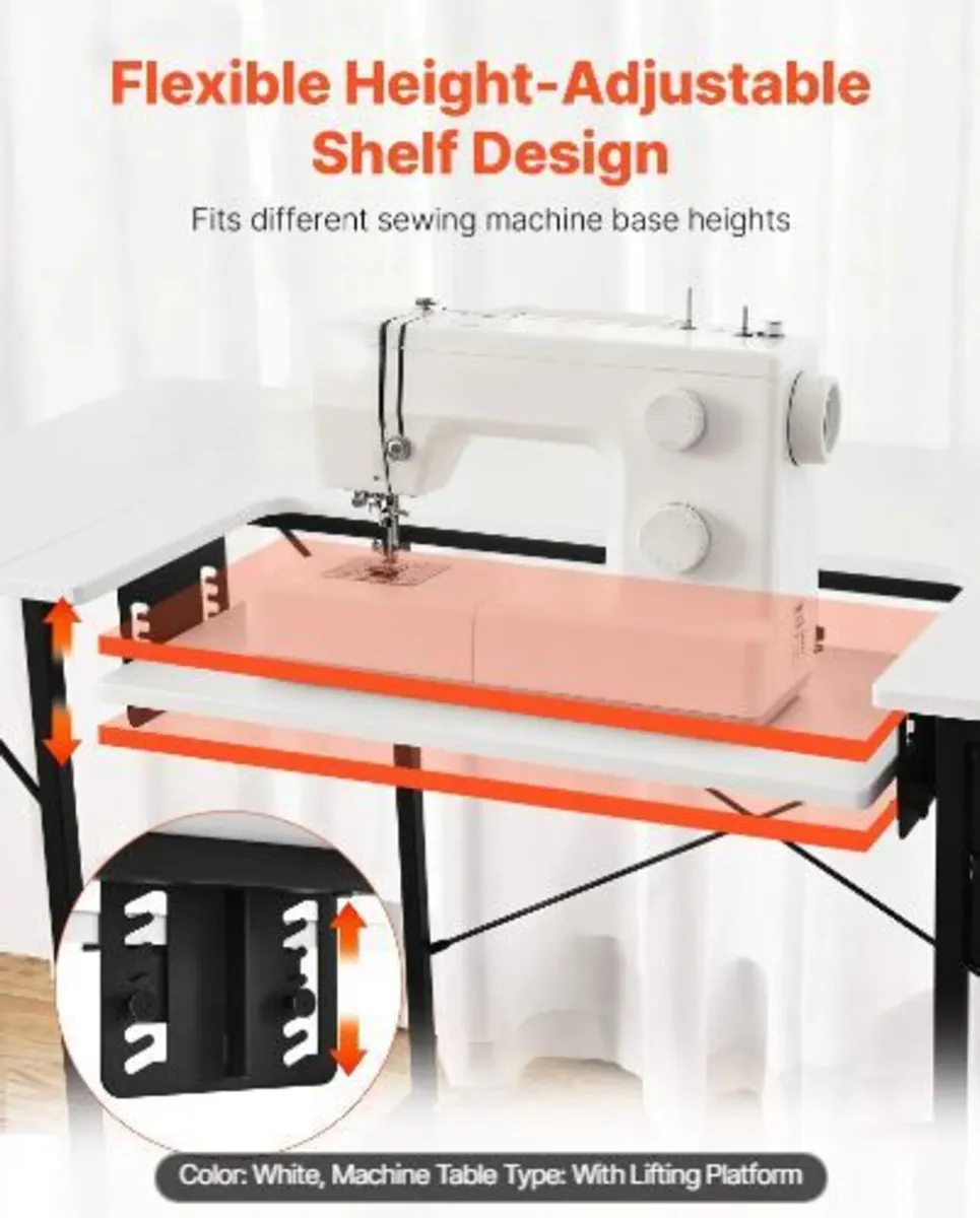Sewing Table, Multipurpose Sewing Machine - Image 2