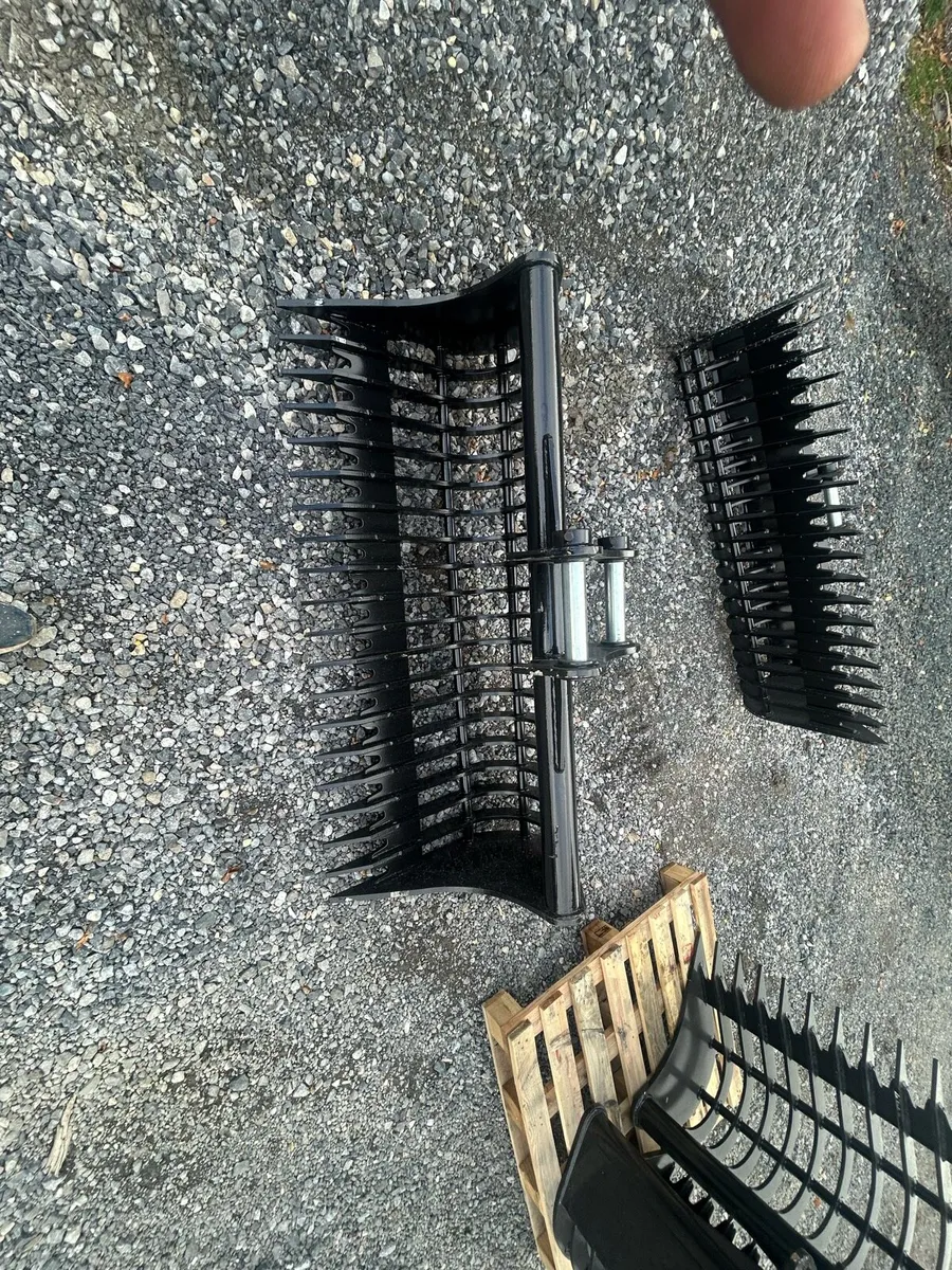 6/8T lawn rakes 45/50mm pins - Image 2