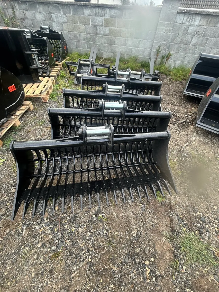 6/8T lawn rakes 45/50mm pins - Image 1