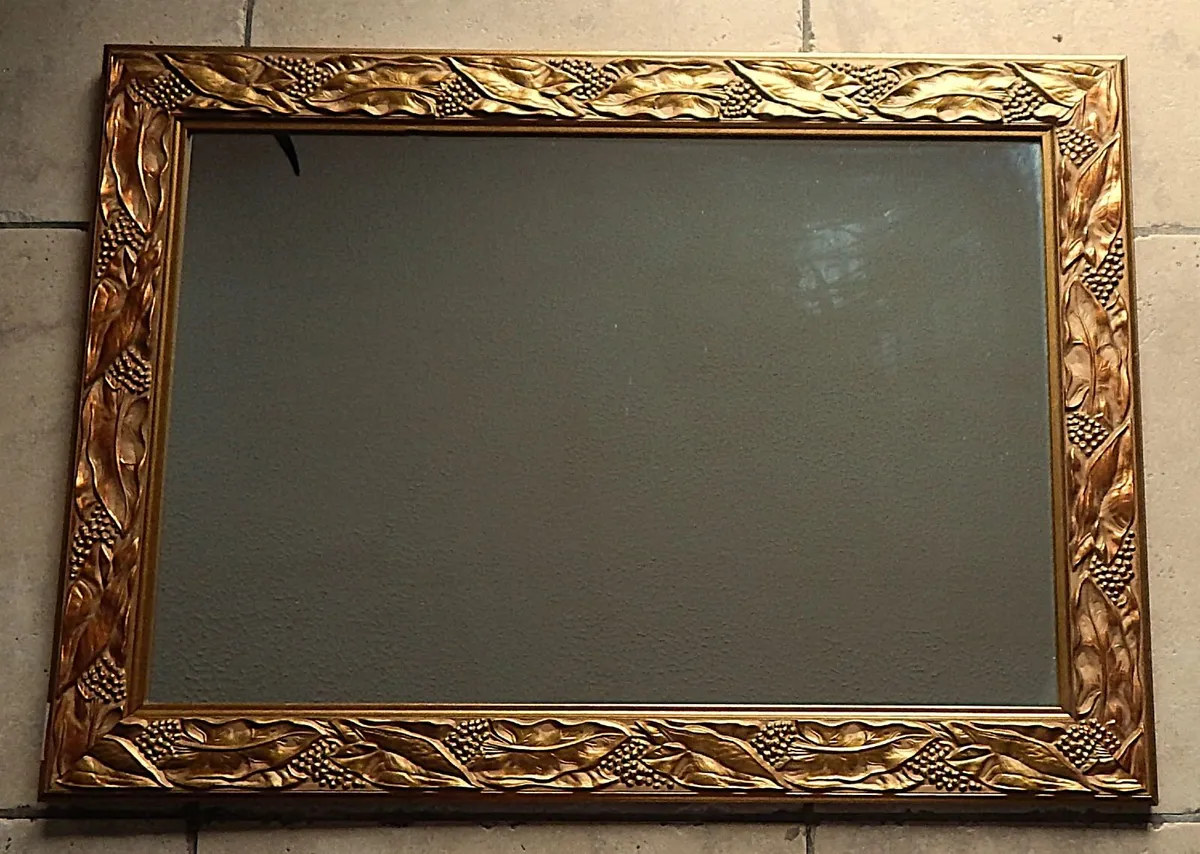 Large Wall Mirror in  Ornate Frame - Image 3