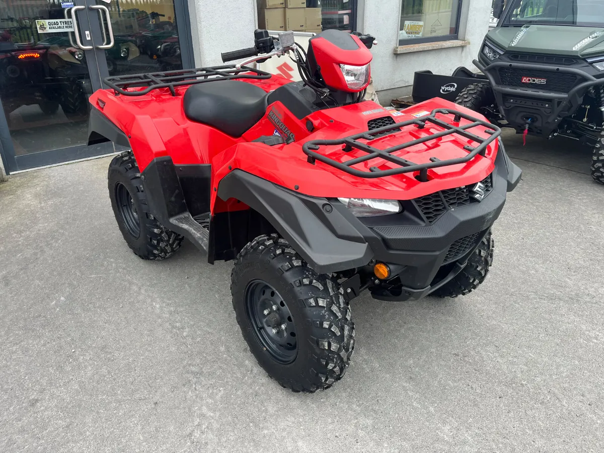 Only 183 hours !! Suzuki KingQuad 500 EPS - Image 3