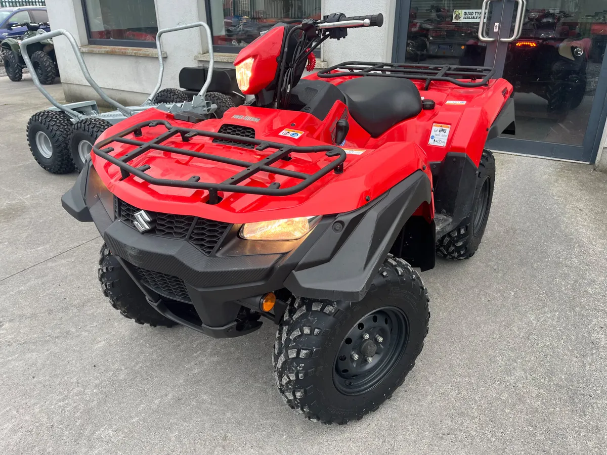 Only 183 hours !! Suzuki KingQuad 500 EPS - Image 1