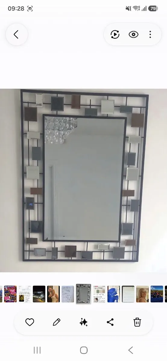 Console table and mirror - Image 3