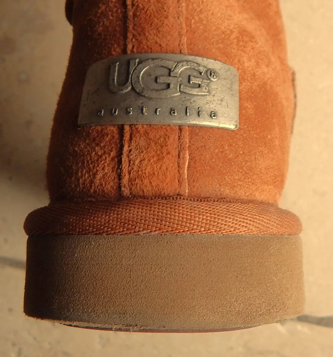 Pair of Ladies UGG brand Leather & Sheepskin Boots - Image 4