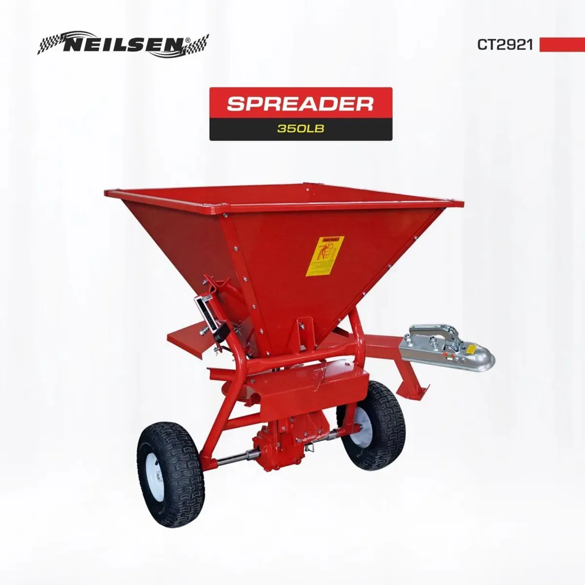 Tow Behind Spreader – 350LB / 159KG Capacity with - Image 2