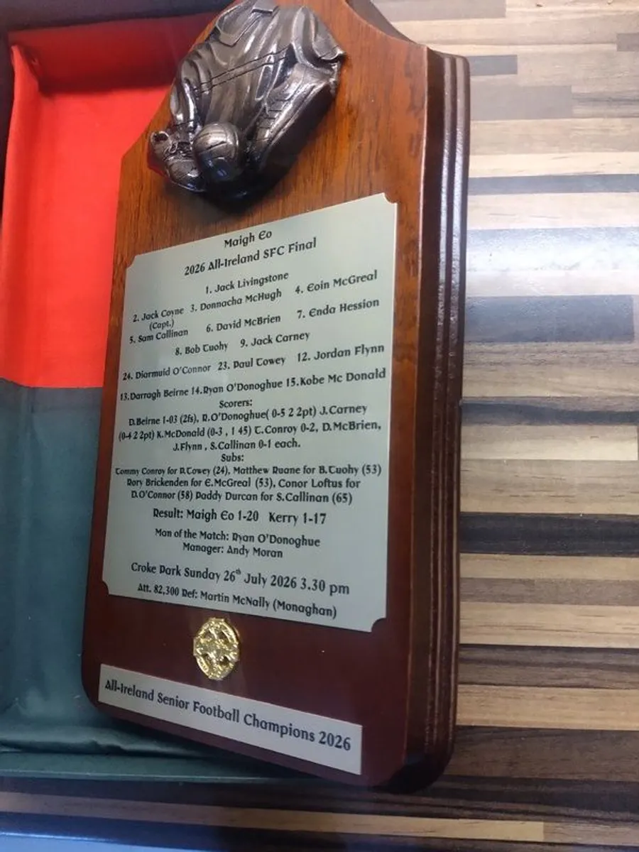 Mayo All Ireland Plaque 2026 - Image 2