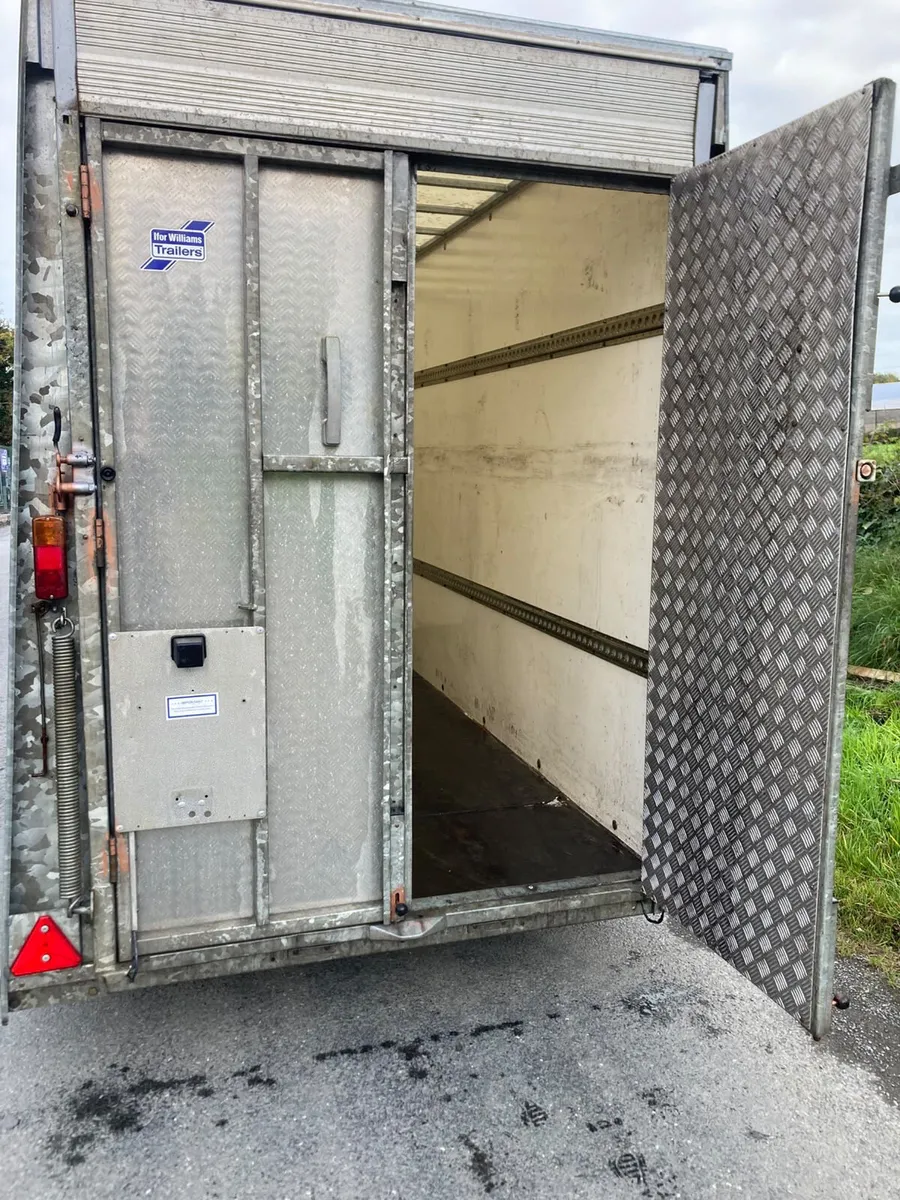 Ifor  Williams BV125 Boxvan Trailer 12x5x7 NO VAT - Image 4