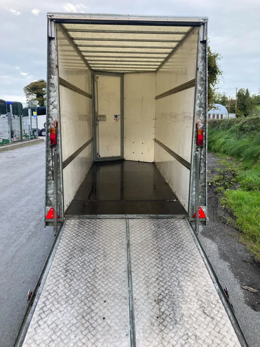 Ifor  Williams BV125 Boxvan Trailer 12x5x7 NO VAT - Image 3