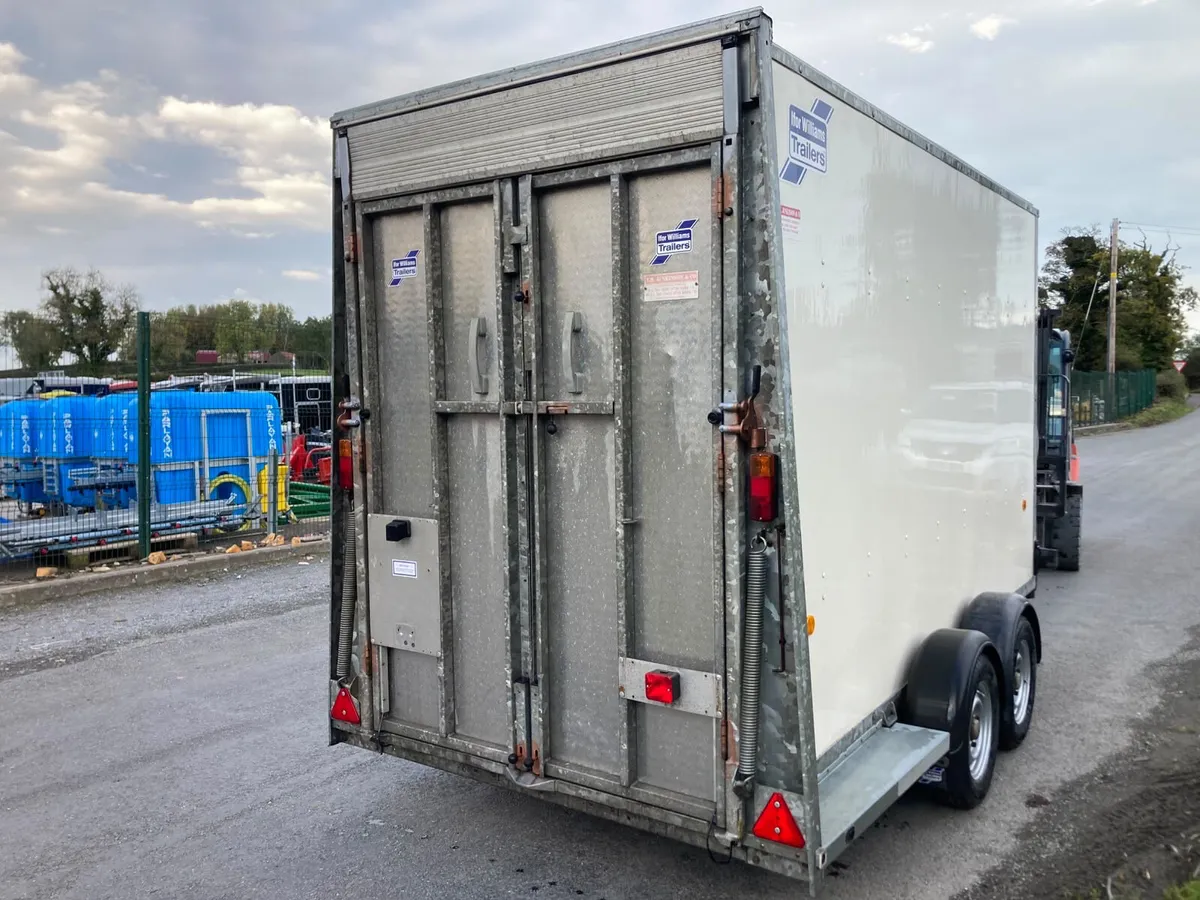 Ifor  Williams BV125 Boxvan Trailer 12x5x7 NO VAT - Image 2