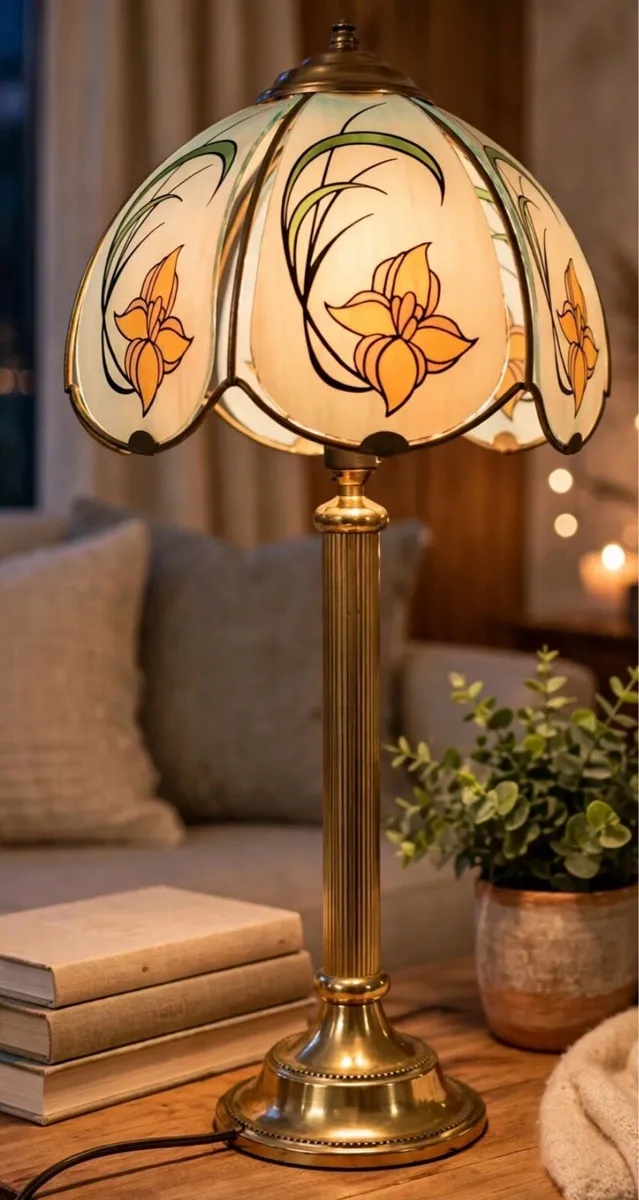 Vintage brass lamp