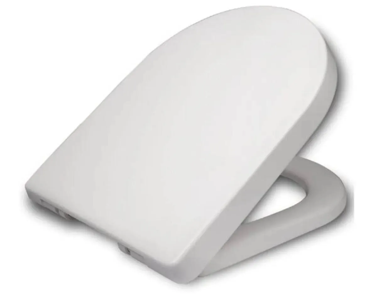 Soft Close Toilet Seat Cover for Modern Bathroom - Image 1