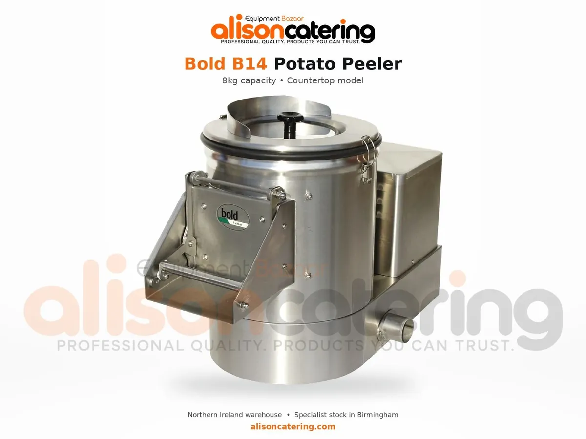 Commercial Potato Peelers & Chippers - Bold - Image 2