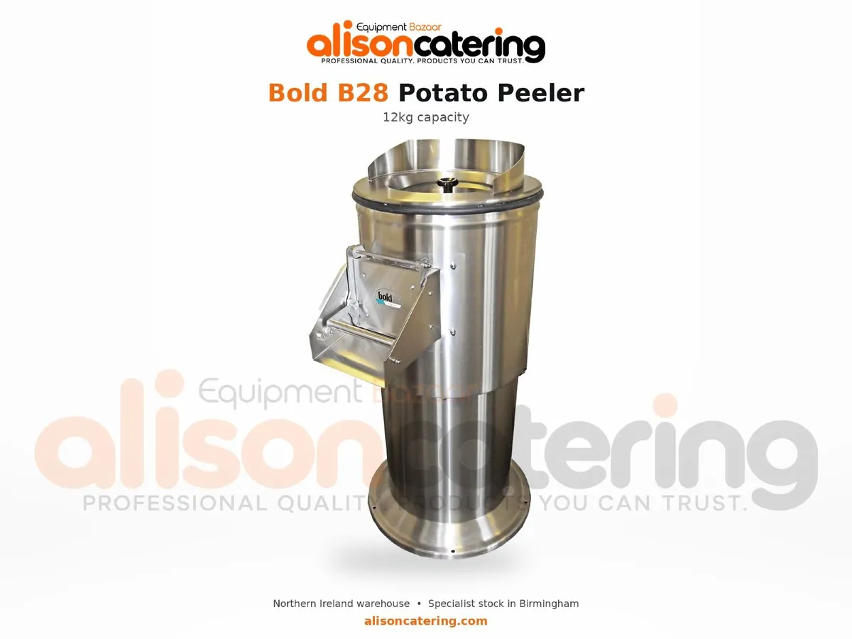 Commercial Potato Peelers & Chippers - Bold - Image 3