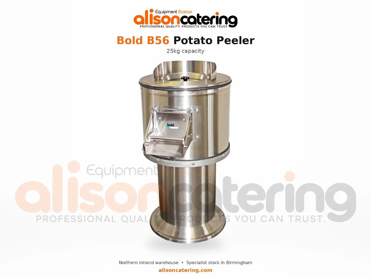 Commercial Potato Peelers & Chippers - Bold - Image 4