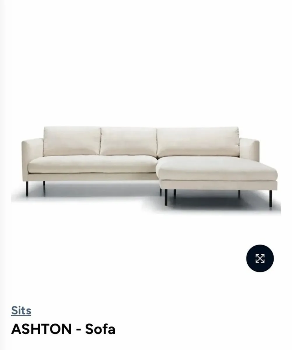 NEW / UNUSED 3 Seater Sofa - Ashton, Natural - Image 1